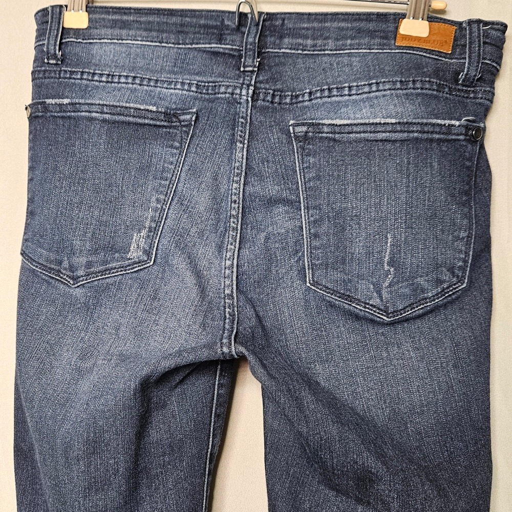 Judy Blue Skinny Jeans Womens 11/30 Dark Wash Stretch Denim JB82488DK Slim Fit